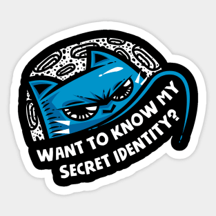 Secret Identity Sticker